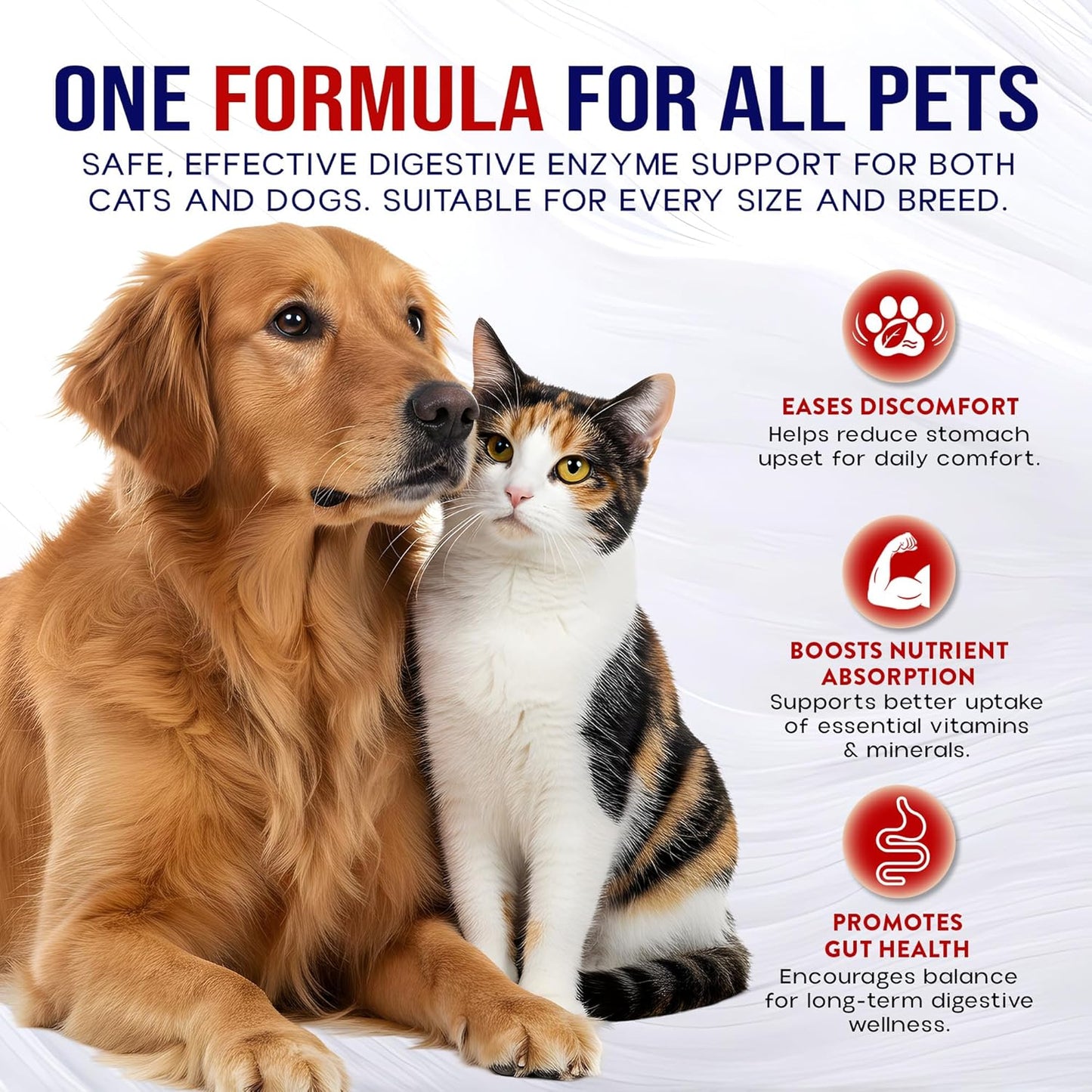 PET CARE Sciences Impact Digestive Enzymes for Dogs & Cats | 75 Servings | Enzyme Powder for Digestion | Pancreatic Enzymes for Dogs & Cats | Digestive, Weight & Pancreatic Issues | Made in The USA