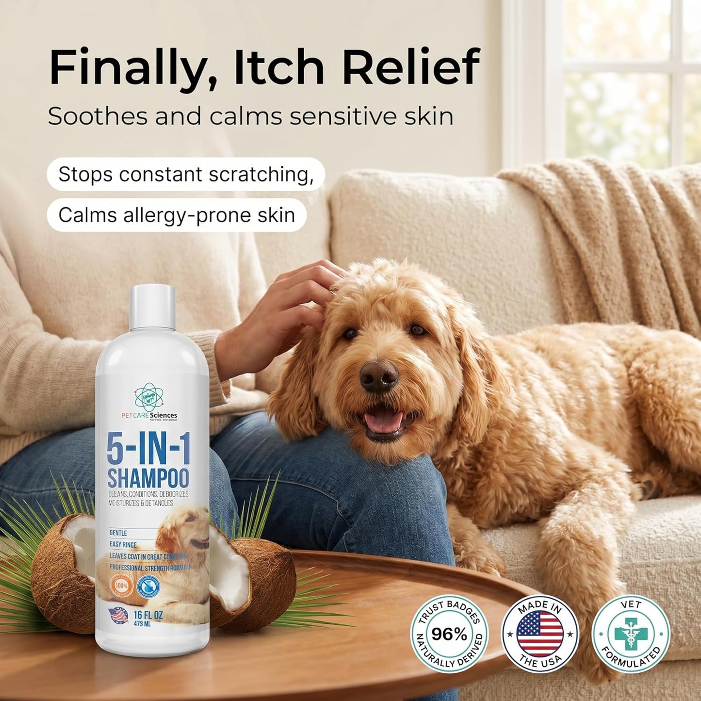 PET CARE Sciences® 5-in-1 Dog Shampoo