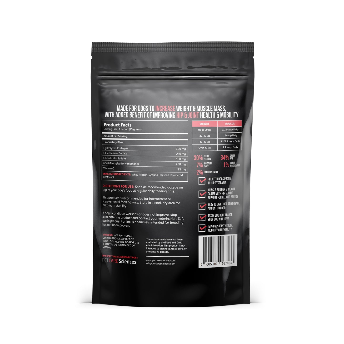 New - Weight Gainer with Hip & Joint