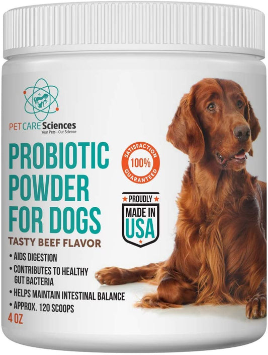 PET CARE Sciences® Probiotic Powder for Dogs, 120 Servings