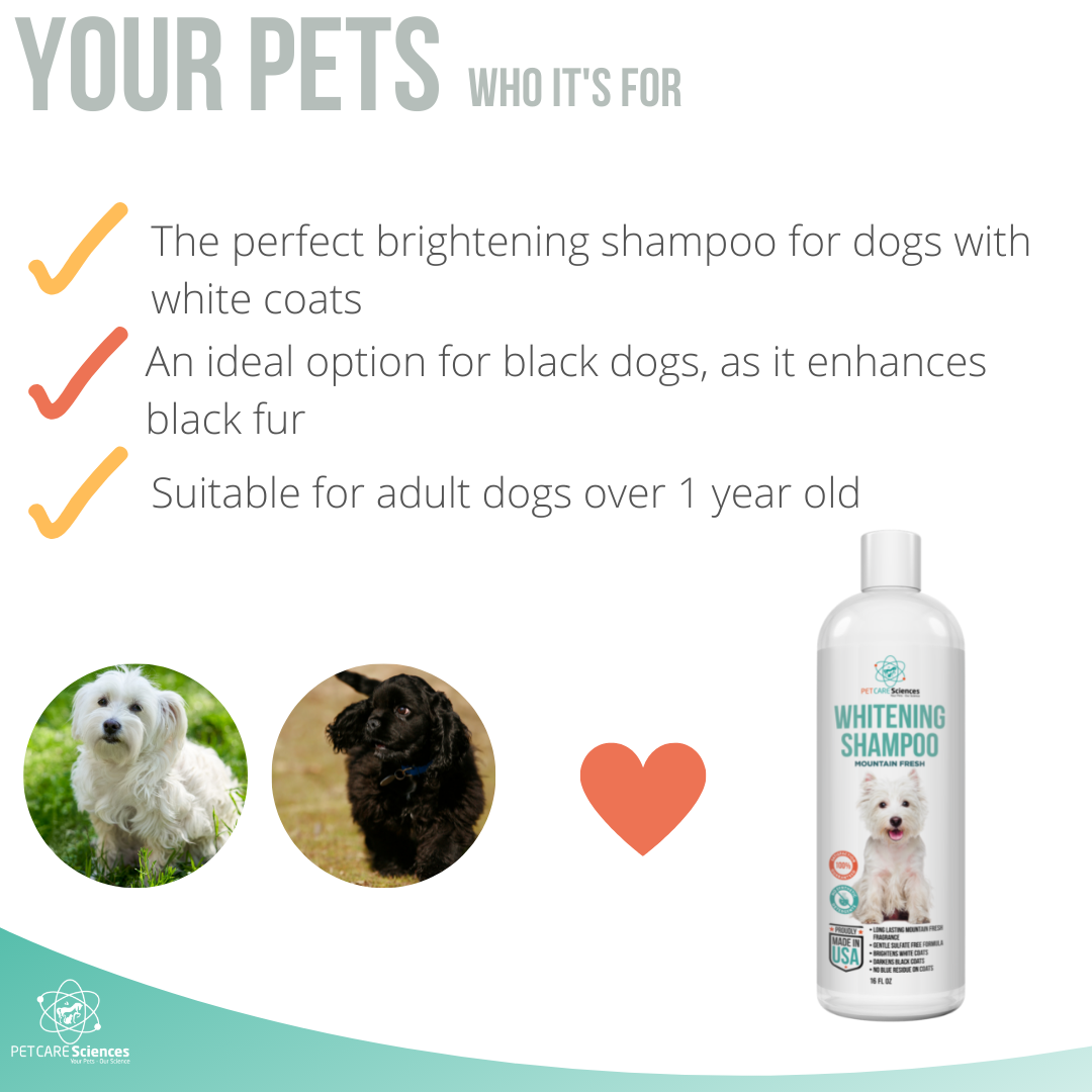 PET CARE Sciences® Dog Whitening Shampoo