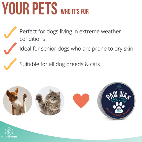 PET CARE Sciences® Paw Wax for Dogs and Cats