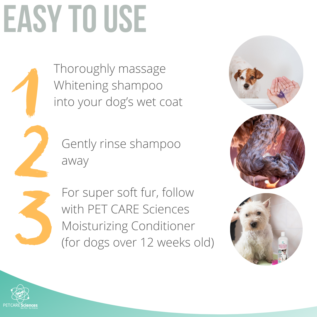 PET CARE Sciences® Dog Whitening Shampoo