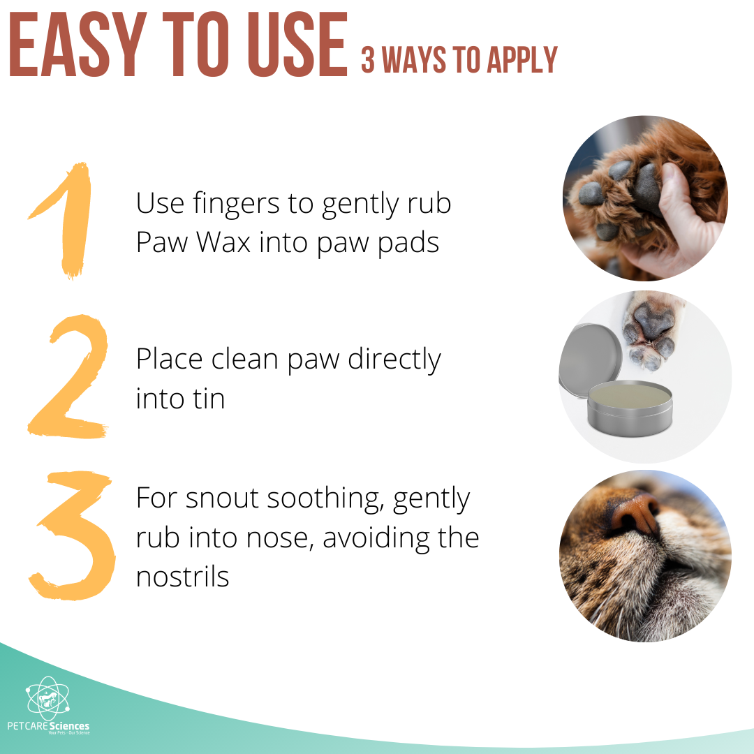 PET CARE Sciences® Paw Wax and Snout Balm 2 oz Tin