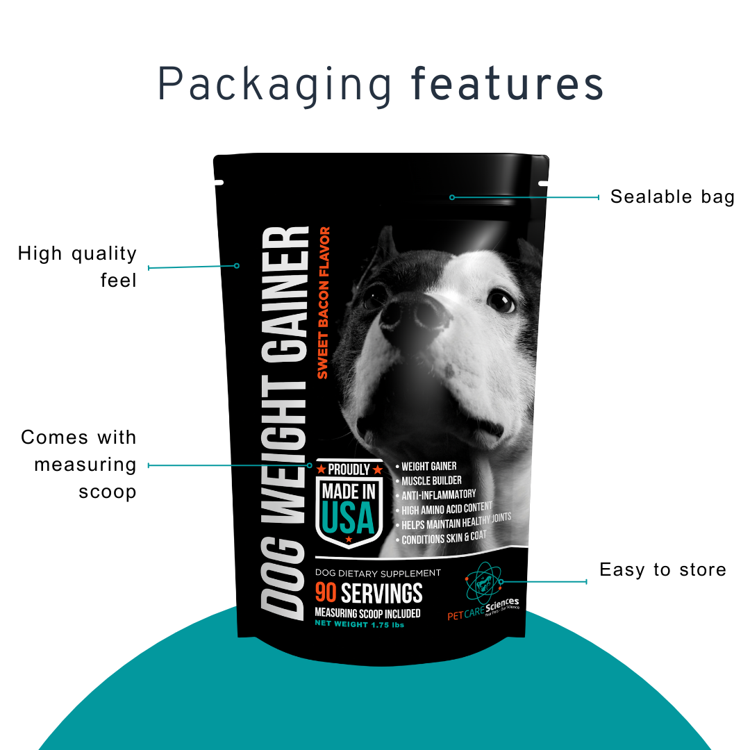 PET CARE Sciences® Dog Weight and Muscle Gainer