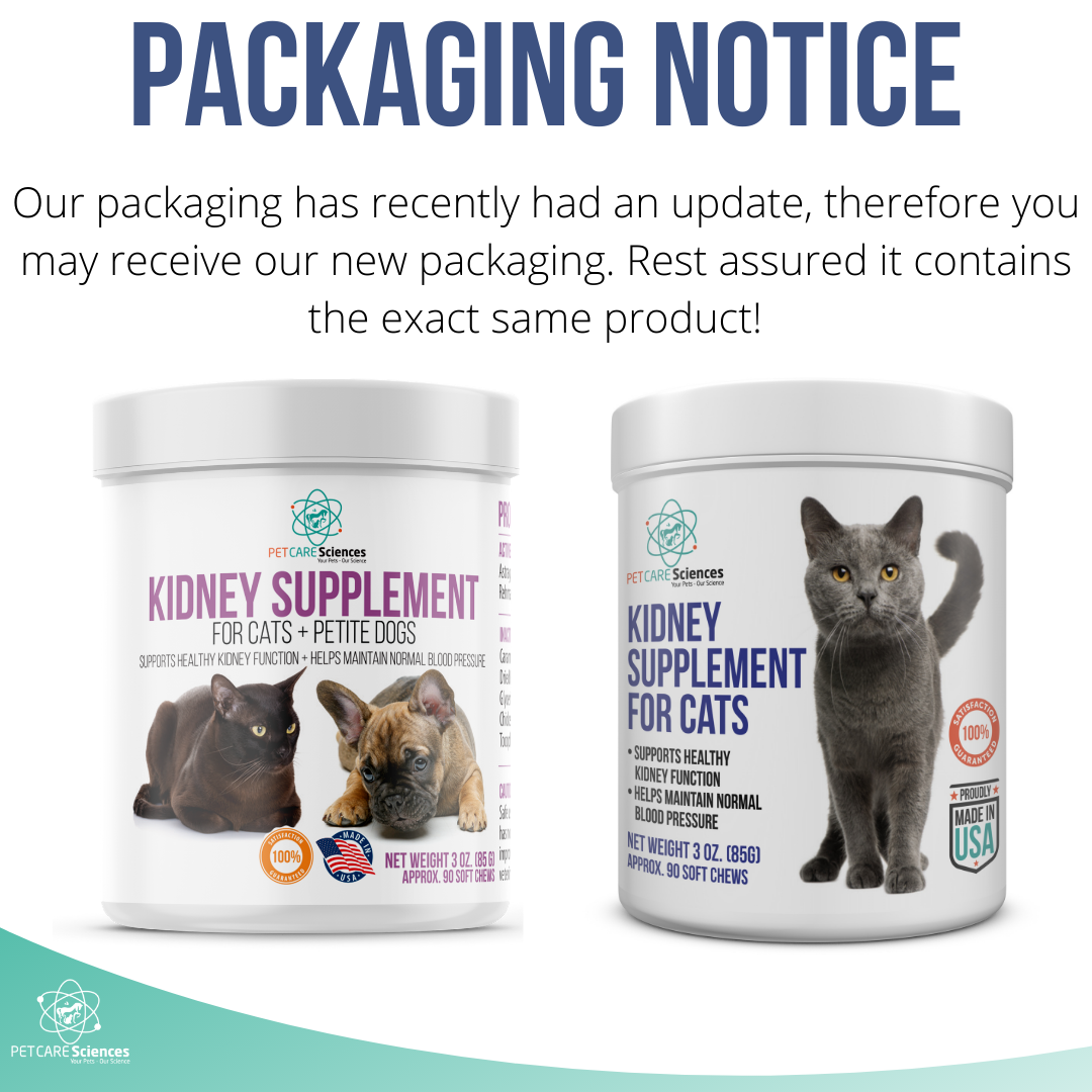 PET CARE Sciences® Kidney Supplement For Cats and Small Dogs