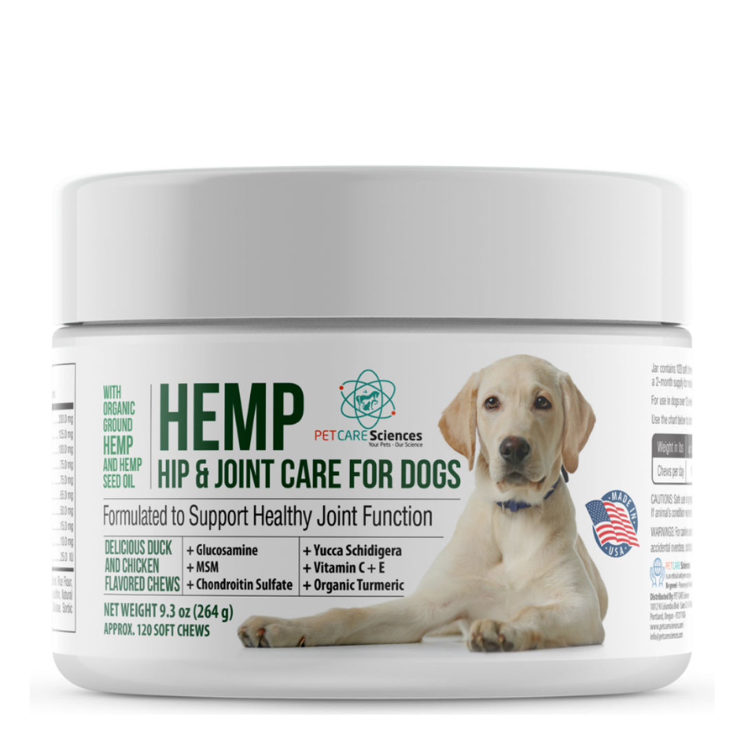 PET CARE Sciences® Hemp Hip & Joint For Dogs