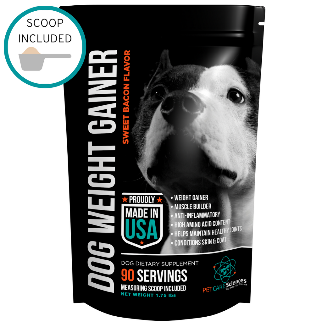 Puppy weight deals gainer