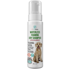 PET CARE Sciences Waterless Foaming Dry Shampoo in Apple Blossom Fragrance